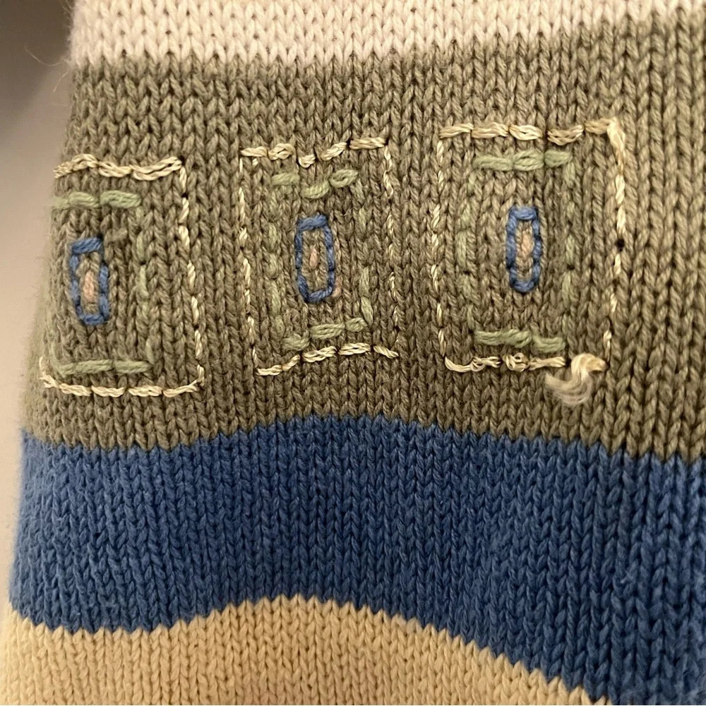 90s vintage cottagecore Koret Francisca knit sweater, size Petite - Picture 7 of 13